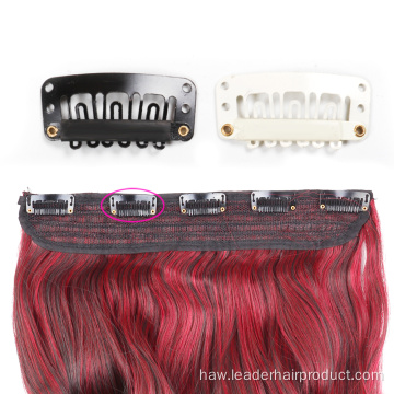 Kuhili &#39;ole 6 niho BB Wig Clip Combs